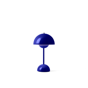 &Tradition Flowerpot VP9 Przenośna Lampa Stołowa Cobalt Blue