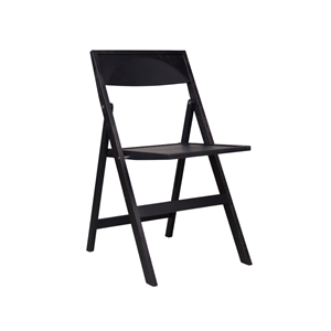 Krzesło Składane Frama Flat Folding, Czarny