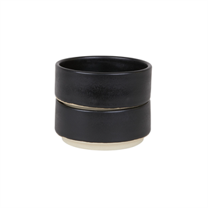 Zestaw 2 Misek Ceramicznych Frama Otto, Średnie, Czarny