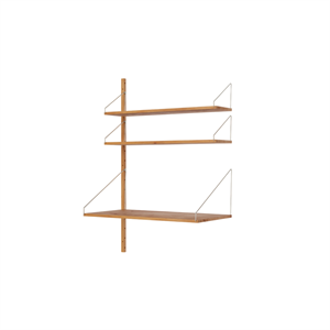 Frama Shelf Library Dodatkowa Sekcja Biurka Półka 114,8x80 Dąb Naturalny