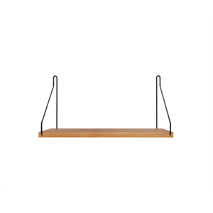 Półka Frama Single Shelf 20x40 Dąb Naturalny/ Czarny
