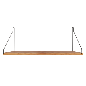 Półka Frama Single Shelf 27x60 Dąb Naturalny/ Czarny