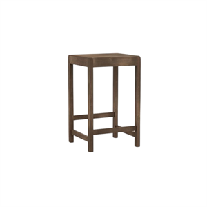 Frama 01 Stool H65 Ciemny Brąz