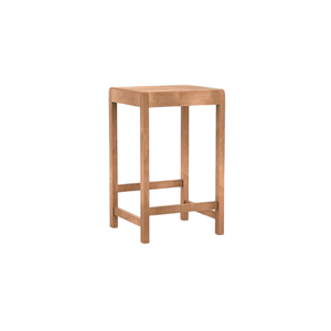 Frama 01 Stool H65 Ciepły Brązowy