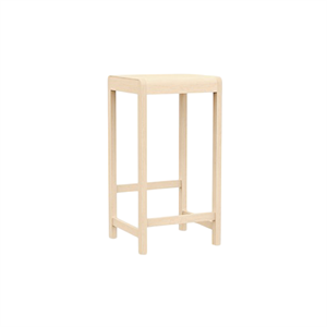 Frama 01 Stołek H76 Naturalny