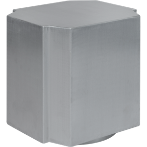 Stołek Louise Roe Funki 01 ze Szczotkowany Aluminiowy