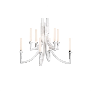 Kartell KHAN METAL Żyrandol Kryształowy