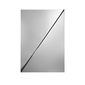 Lustro Muuto Gaze 50x35 Stal Polerowana