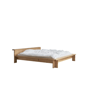 Rama łóżka Rye Sleep Hem 150x200 olejowany Czerwony dąb
