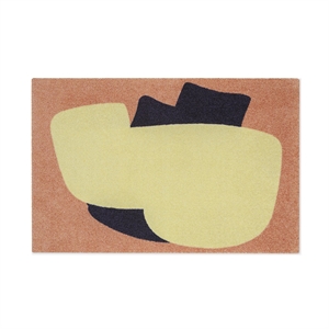 Heymat x Sight Unseen Wycieraczka 81x122 Brzoskwinia