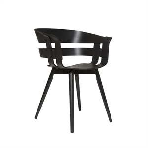 Krzesło do Jadalni Design House Stockholm Wick z Czarny Dębu
