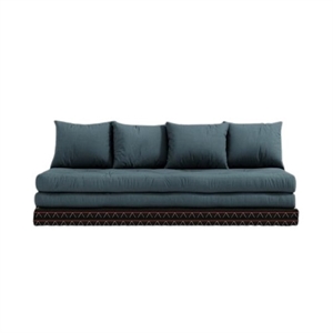 Sofa Karup Chico z Materacem 80x200 757 Petrol Blue