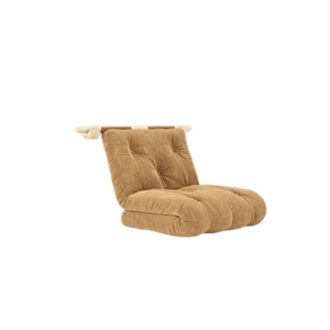 Materac Karup z Haczykami i Uchwytami 75x200 Fudge Brown/Raw