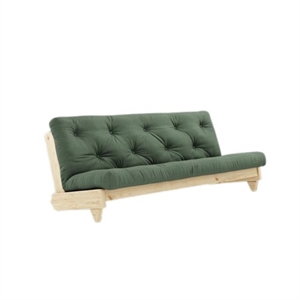 Sofa Karup Fresh z Materacem 756 Oliwkowo-zielona/surowa
