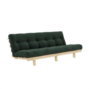 Sofa Rozkładana Karup Lean z Materacem Alpha 130x200, Wodorosty/surowe