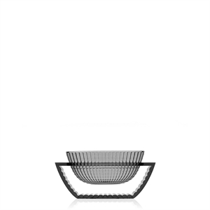Kartell U Shine Bowl Smoked Szary