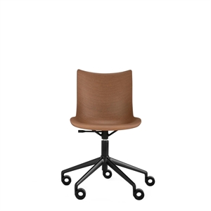 Krzesło Biurowe Kartell P/Wood Czarny/ciemne Drewno