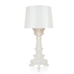 Kartell Bourgie Lampa Stolowa Biala/Zlota