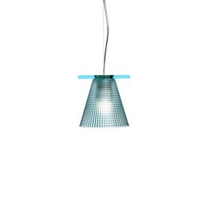 Kartell Light-Air Lampa Wiszaca Rzezbiona Jasnoniebieska