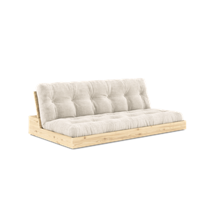 Sofa Podstawa Karup Design z 5-warstwowym Materacem Przezroczysty/kość Słoniowa