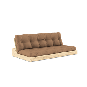 Sofa Podstawa Karup Design z 5-warstwowym Materacem Przezroczysty/Mocca