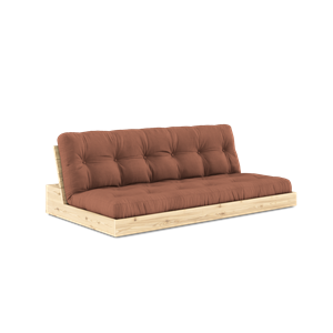 Podstawa Sofa Karup Design z 5-warstwowym Materacem Przezroczysty/gliniastym Brązem