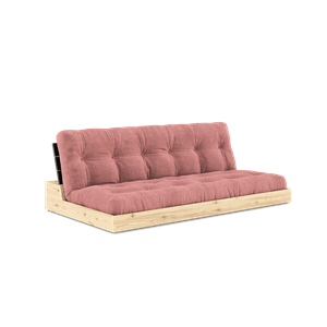 Sofa Podstawa Karup Design z 5-warstwowym Materacem, Czarna Noc/ Różowy Sorbet