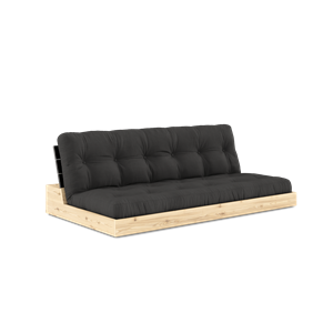 Sofa Podstawa Karup Design z 5-warstwowym Materacem, Czarna Nocna/ciemnoszara