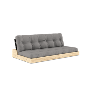 Sofa Podstawa Karup Design z 5-warstwowym Materacem, Czarna Nocna/ Szary