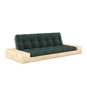 Sofa Podstawa Karup Design z Pojemnikiem Bocznym i 5-warstwowym Materacem Przezroczysty/ Wodorosty