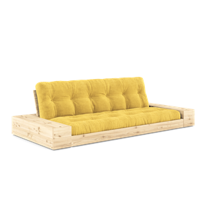 Sofa Podstawa Karup Design z Pojemnikiem Bocznym i 5-warstwowym Materacem Przezroczysty/Miodowy