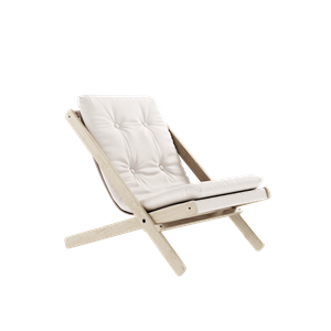 Fotel Boggie Karup Design z Materacem Outdoor 401 Biały/olejowany Buk