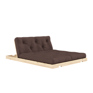 Sofa Rozkładana Karup Design z Materacem 140x200, Brązowy/surowa