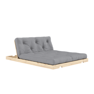 Sofa Rozkładana Karup Design z Materacem 140x200, Szary/surowa