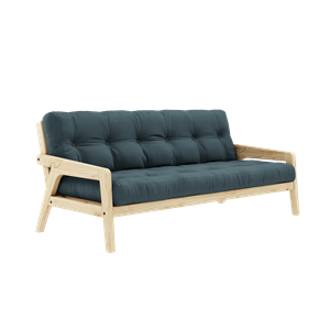 Sofa Karup Grab Sofa Lakierowana Bezbarwnie/757 Petrol Blue