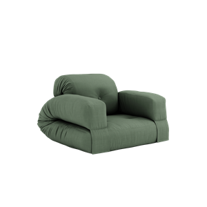 Fotel Hippo Karup Design 756 w Kolorze Oliwkowym