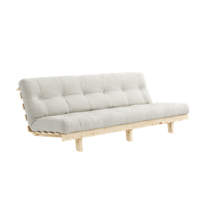 Sofa Karup Design Lean Sofa Z Materacem Alpha 130x200 Naturalna/Surowa