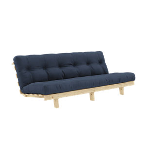 Sofa Rozkładana Lean Karup Design z Materacem Alpha 130x200 Granatowa/surowa