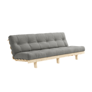 Sofa Karup Design Lean Sofa Z Materacem Alpha 130x200 Szary/Surowa