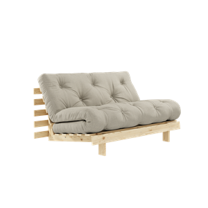 Karup Design Roots Sofa Rozkładana z Materacem 140x200 914 Len/Sosna