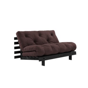 Karup Design Sofa Roots Z Materacem Roots 140x200 Brązowy/ Czarny Lakierowany