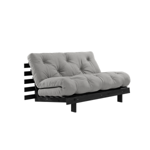 Karup Design Sofa Roots Z Materacem Roots 140x200 Szary/Czarny Lakierowany