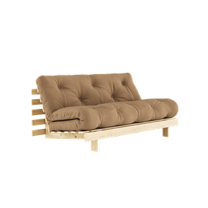 Karup Design Roots Sofa Rozkładana z Materacem 160x200 755 Mocca/sosna