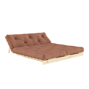 Karup Design Roots Sofa Rozkładana z Materacem 160x200 759 Clay Brown/Pine