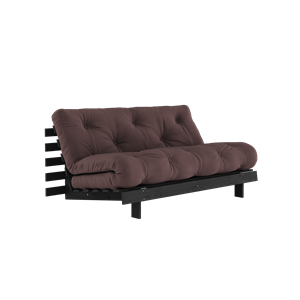 Karup Design Sofa Roots Z Materacem Roots 160x200 Brązowy/ Czarny Lakierowany