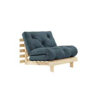 Karup Design Roots Sofa Rozkładana z Materacem 90x200 757 Petrol Blue/Pine
