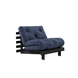 Karup Design Roots Sofa Rozkładana Z Materacem 90x200 Czarna Noc/Granatowa