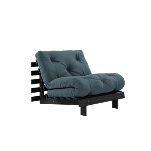 Karup Design Roots Sofa Rozkładana z Materacem 90x200 Czarna Noc/Petroleum