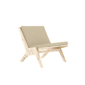 Fotel Kołysany Karup Design 620 Pebble Beżowy/Surowy