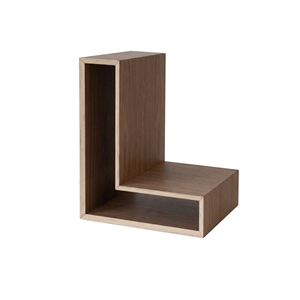 Półka Maze L-shelf Półka Orzech włoski